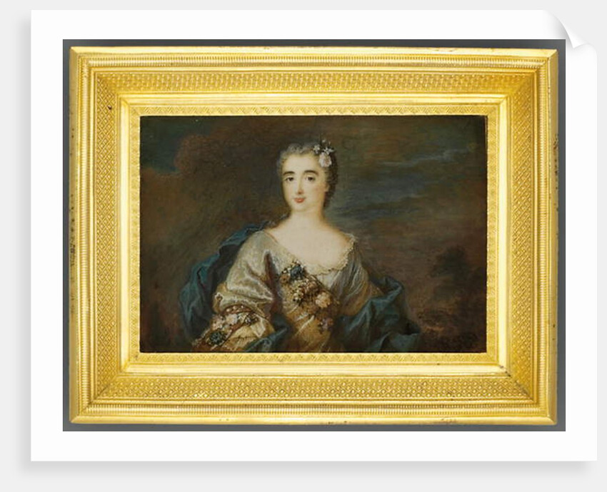 A lady called Louise-Jeanne de Durfot, Duchesse de Mazarin et de la Meilleraye, c.1750 by French School