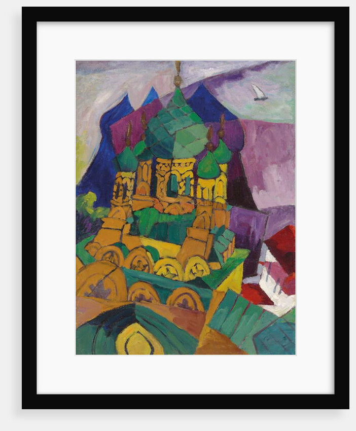 Church in Alupka, 1916 by Aristarkh Vasilievic Lentulov