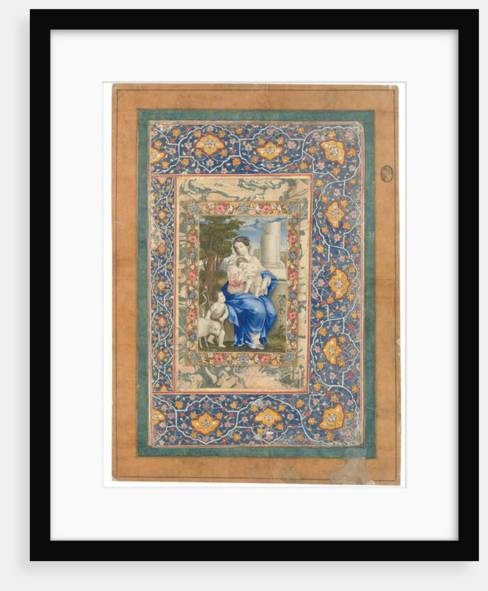 Madonna and Child, 1682-83 by Muhammad Zaman
