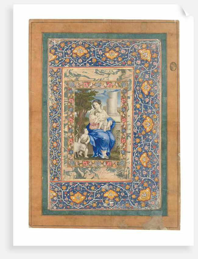 Madonna and Child, 1682-83 by Muhammad Zaman