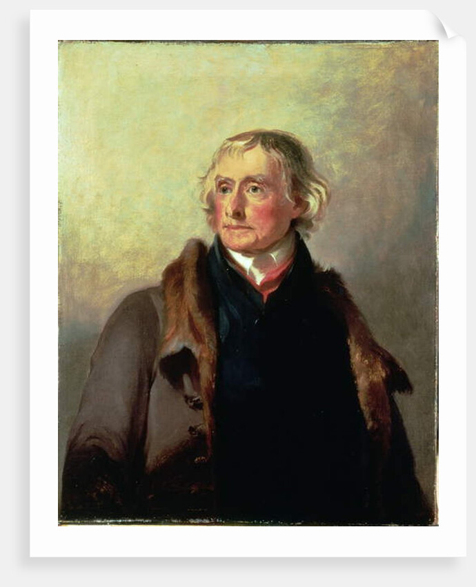 Portrait of Thomas Jefferson, 1856 by Thomas Sully
