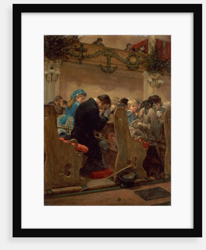 Christmas Prayers, 1872 by Henry Bacon