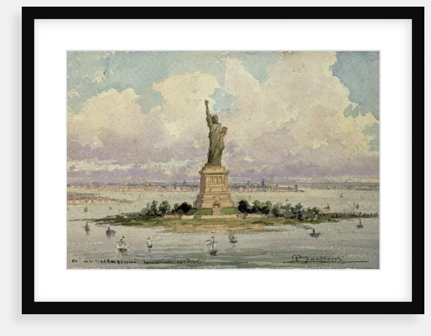 The Statue of Liberty by Frederic Auguste Bartholdi