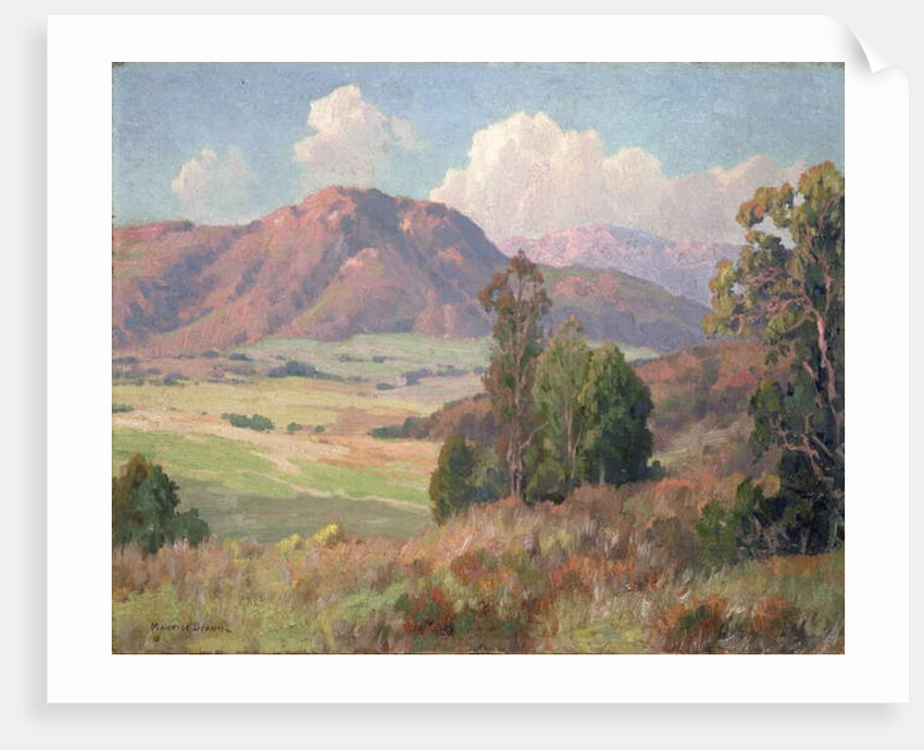 San Diego Hills by Maurice Braun