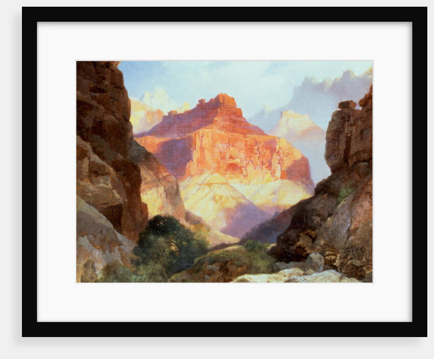 Under the Red Wall, Grand Canyon of Arizona, 1917 by Thomas Moran