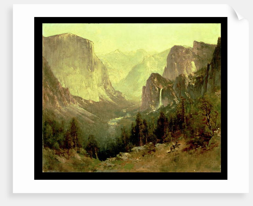 Hunting in Yosemite, 1890 by Thomas Hill