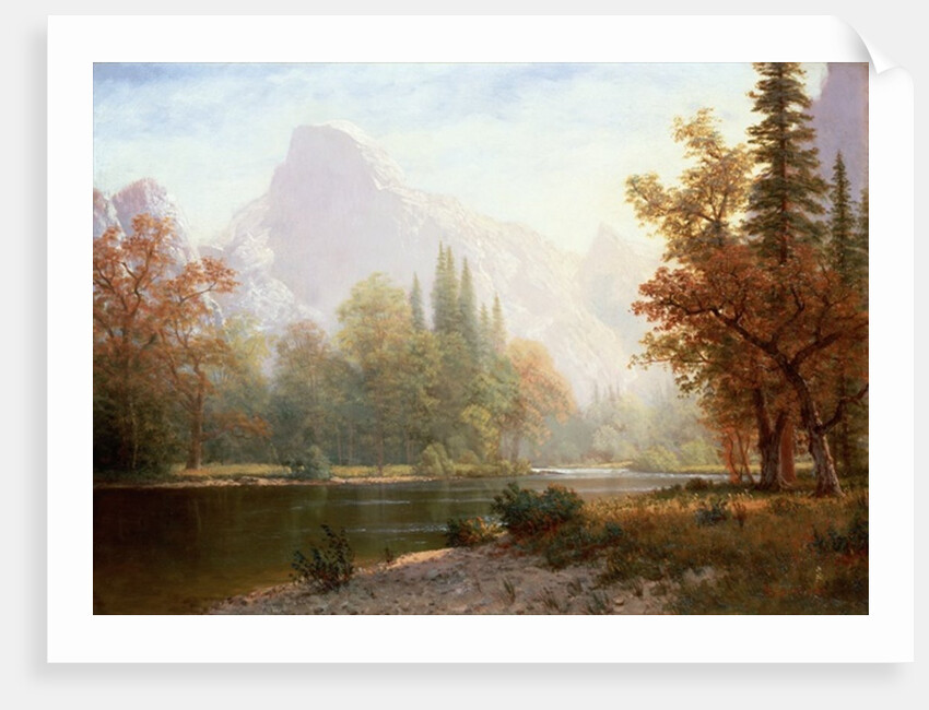 Half Dome, Yosemite by Albert Bierstadt