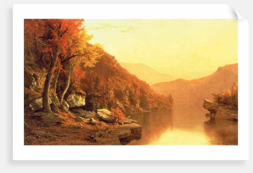 Shawanagunk Mountains, Autumn, 1863 by Jervis McEntee