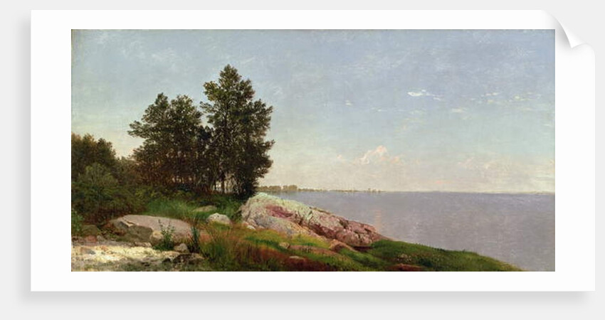 Long Island Sound at Darien by John Frederick Kensett
