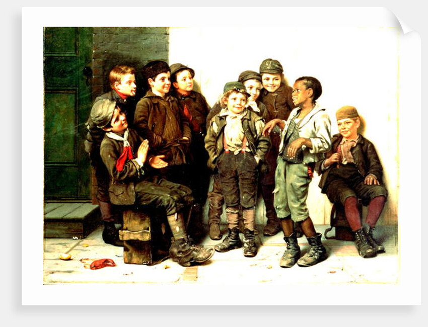 The Street Dance, 1883 by John George Brown