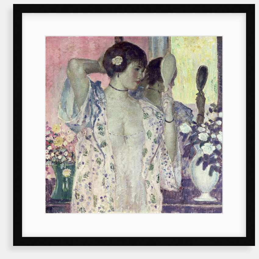 The Hand Mirror by Frederick Carl Frieseke