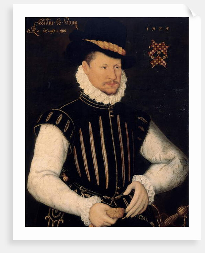 Portrait of a gentleman, 1575 by Cornelis Ketel