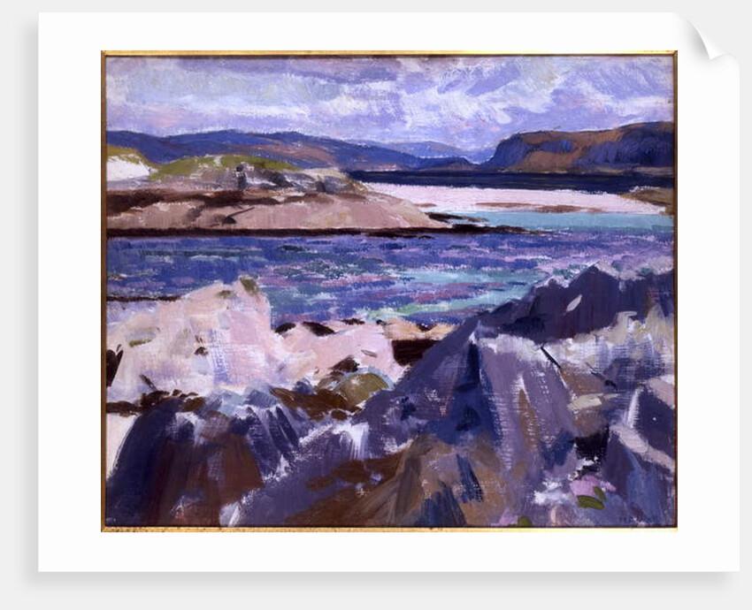 Eilean Annraidh from the north end, Iona, looking towards Mull by Francis Campbell Boileau Cadell