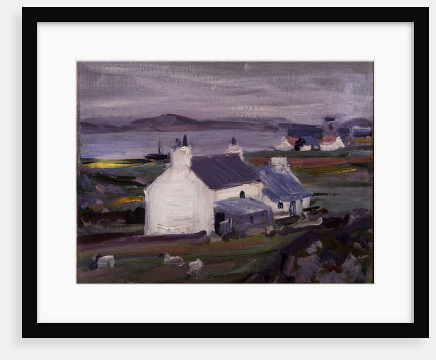 Farmsteading, Iona, Auchabhaich Croft by Francis Campbell Boileau Cadell