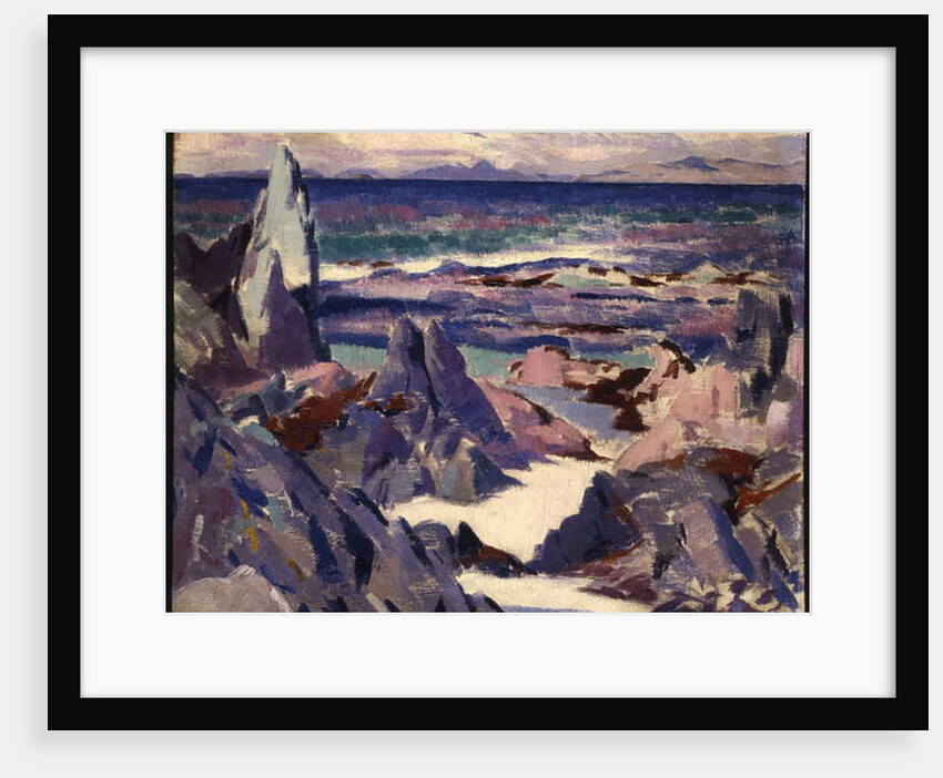 Cathedral Rock, Rhum by Francis Campbell Boileau Cadell