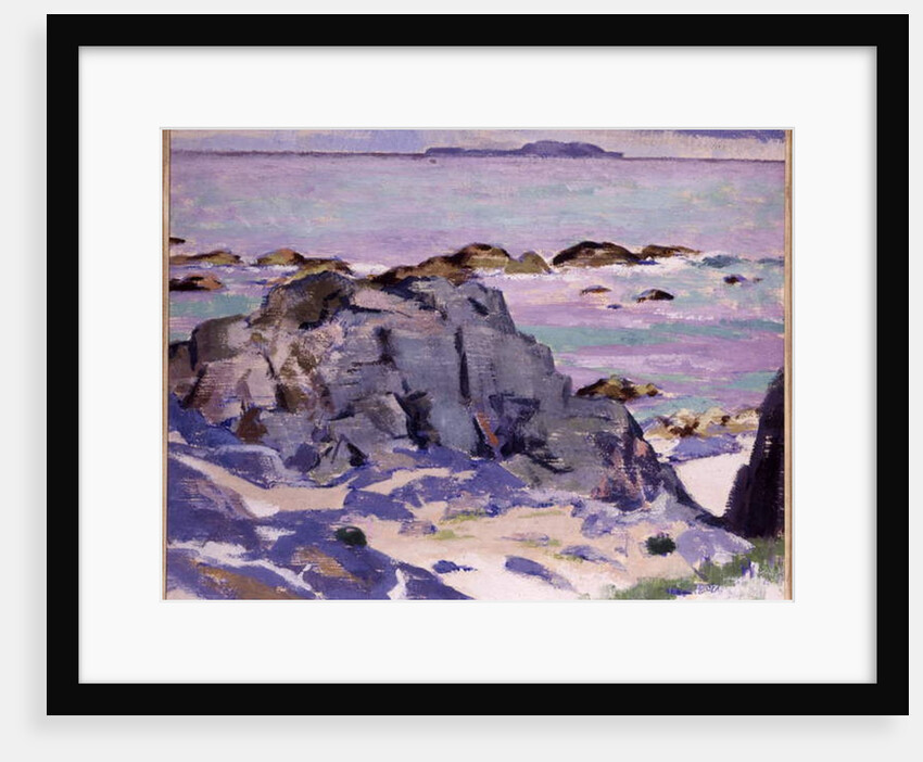 Lunga from above Mermaids, Iona by Francis Campbell Boileau Cadell