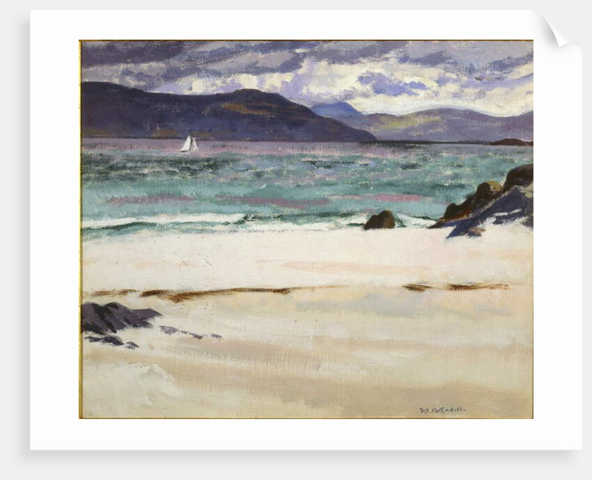 Ben Bhuie from the North End, Iona, c.1926 by Francis Campbell Boileau Cadell