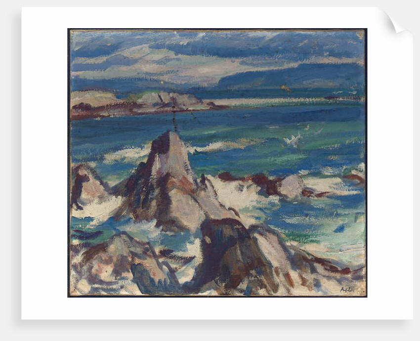Rocks and Sea, Iona by Samuel John Peploe