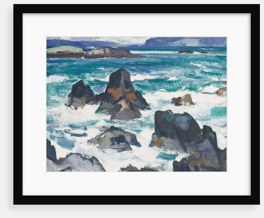 A Rough Day, Iona by Samuel John Peploe