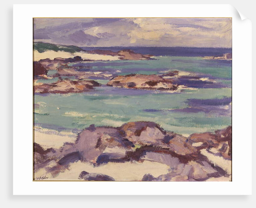 The North Shore, Iona by Samuel John Peploe