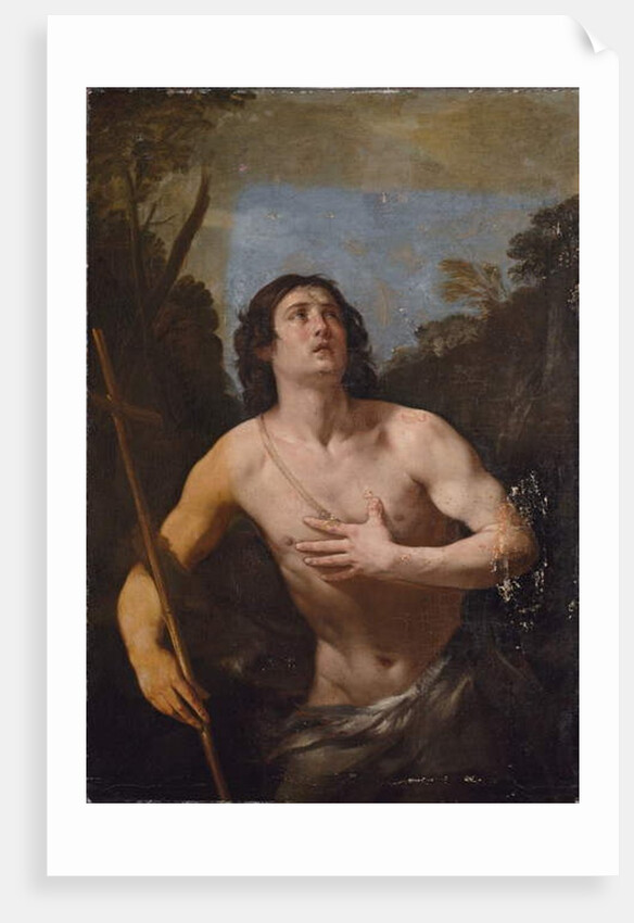 Saint John the Baptist in the Wilderness by Guido Reni