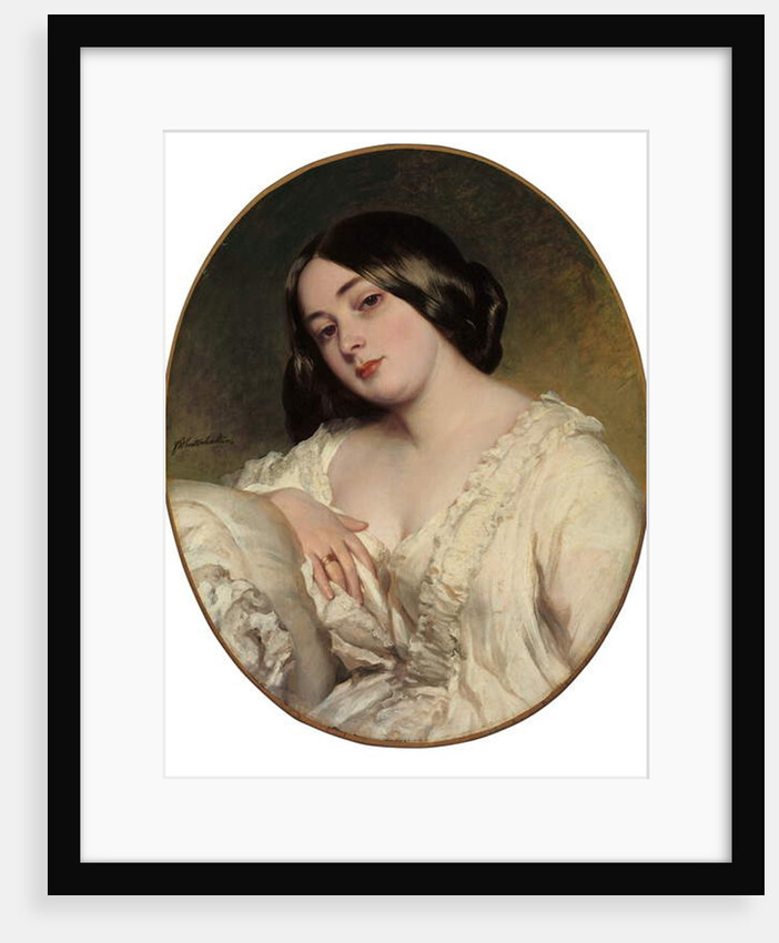 Portrait of a lady by Franz Xaver Winterhalter