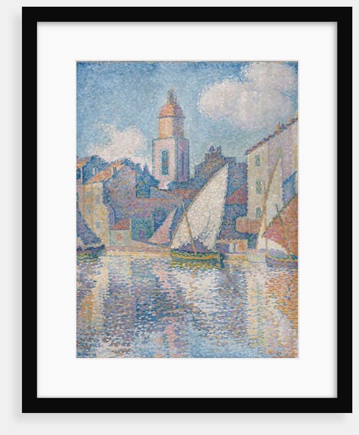 Steeple of Saint Tropez, 1896 by Paul Signac