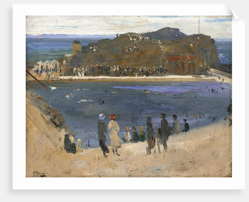 The Bathing Pool, North Berwick, 1919 by John Lavery