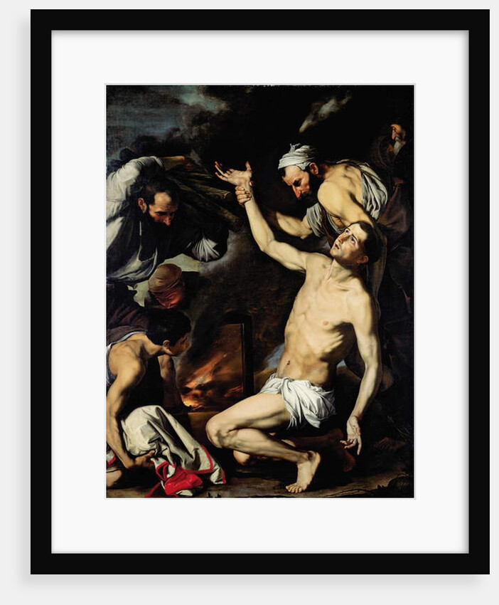 The Martyrdom of Saint Lawrence by Jusepe de (1591-1652) Ribera