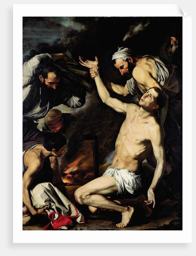 The Martyrdom of Saint Lawrence by Jusepe de (1591-1652) Ribera