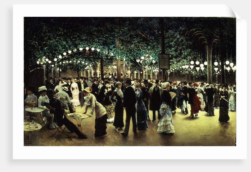 Le Bal Public, 1880 by Jean Beraud