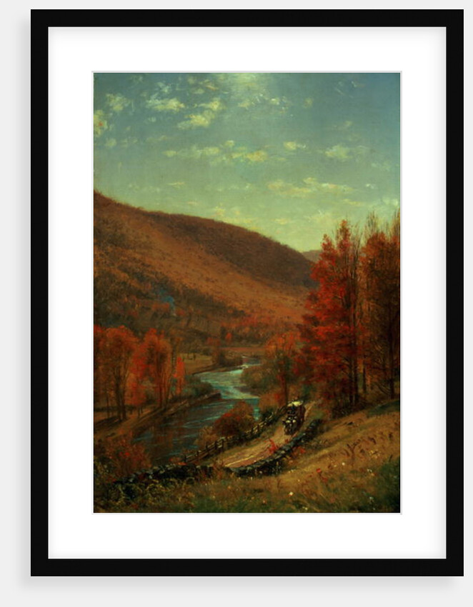 A Road Through Belvedere, Vermont by Thomas Worthington Whittredge