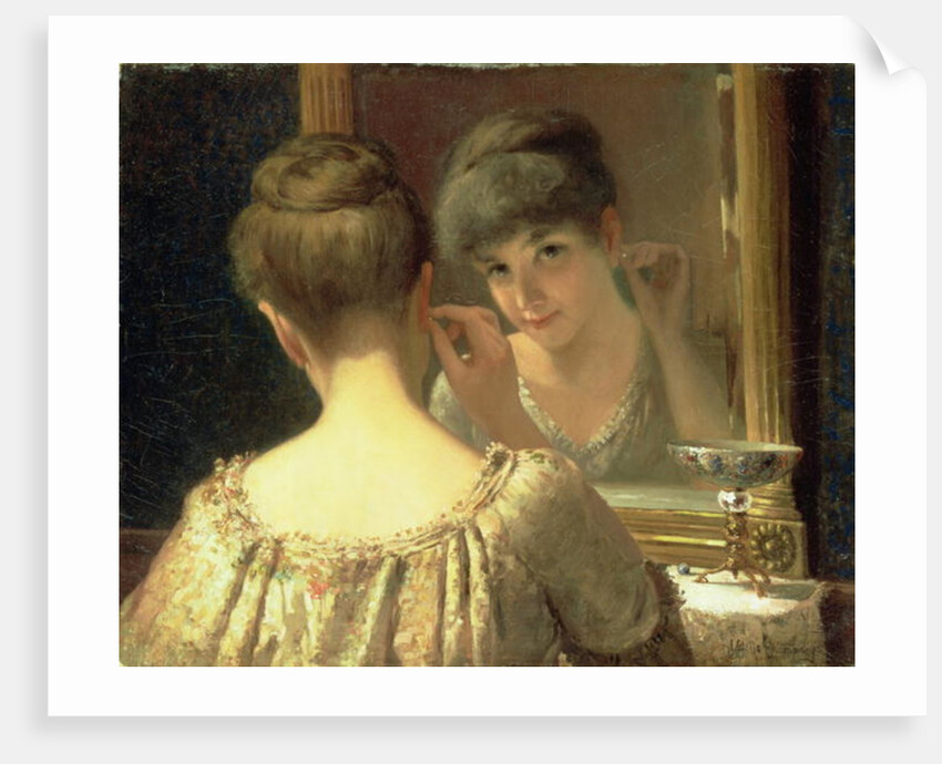 The Coquette, c.1885 by James Wells Champney