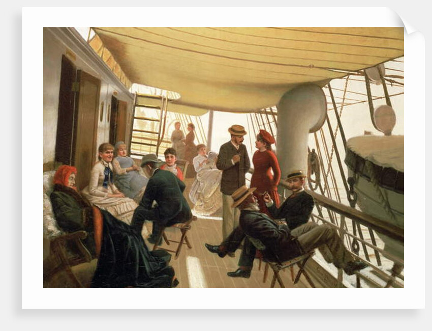 Cruise Ship, 1882 by George Wright