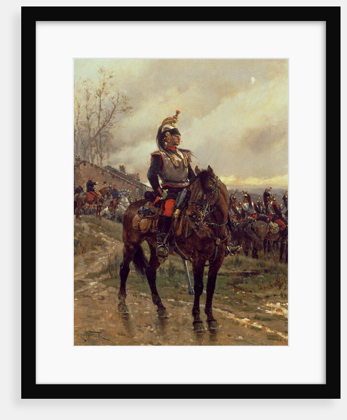 The Hussars by Alphonse Marie de Neuville