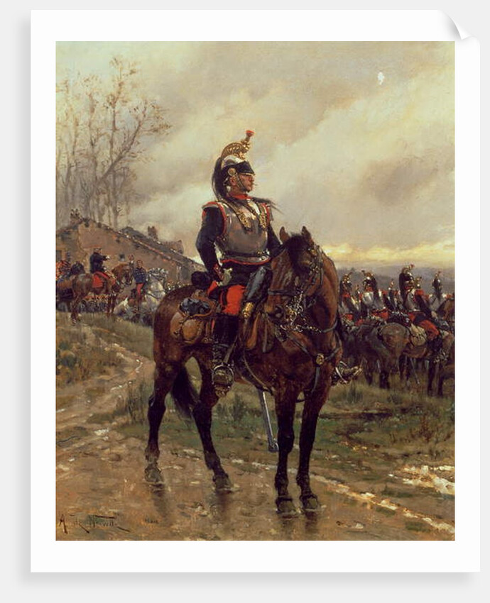 The Hussars by Alphonse Marie de Neuville
