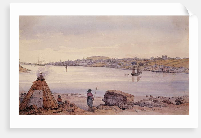 View in Nova Scotia by Captain Seymour