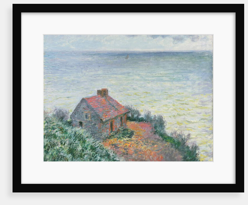 Customs Post at Dieppe, 1882 by Claude Monet