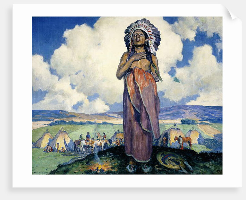 The Chief by Eanger Irving Couse