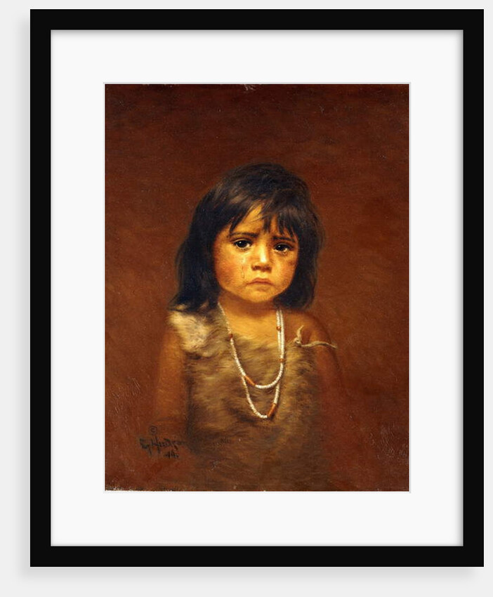 Indian Child with Tear by Grace Carpenter Hudson