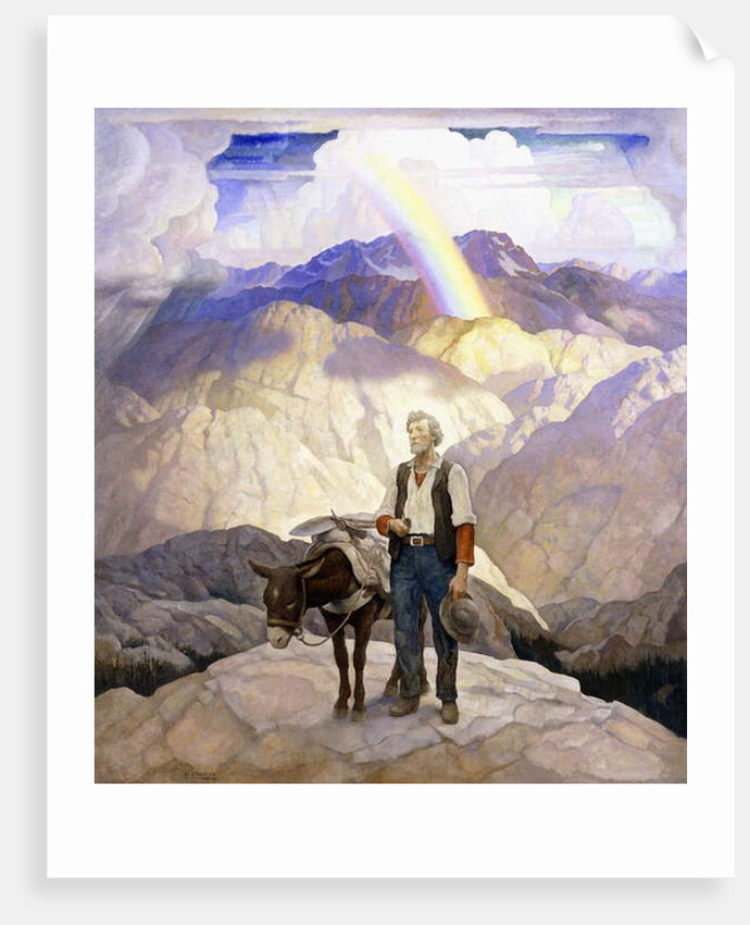 The Seeker, 1933 by Newell Convers Wyeth