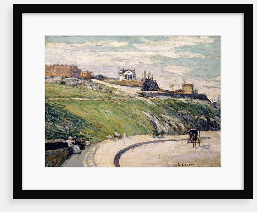 George Washington's Headquarter's - The Morris-Jumel Mansion by Ernest Lawson