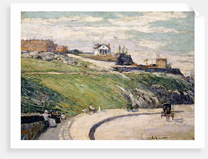 George Washington's Headquarter's - The Morris-Jumel Mansion by Ernest Lawson