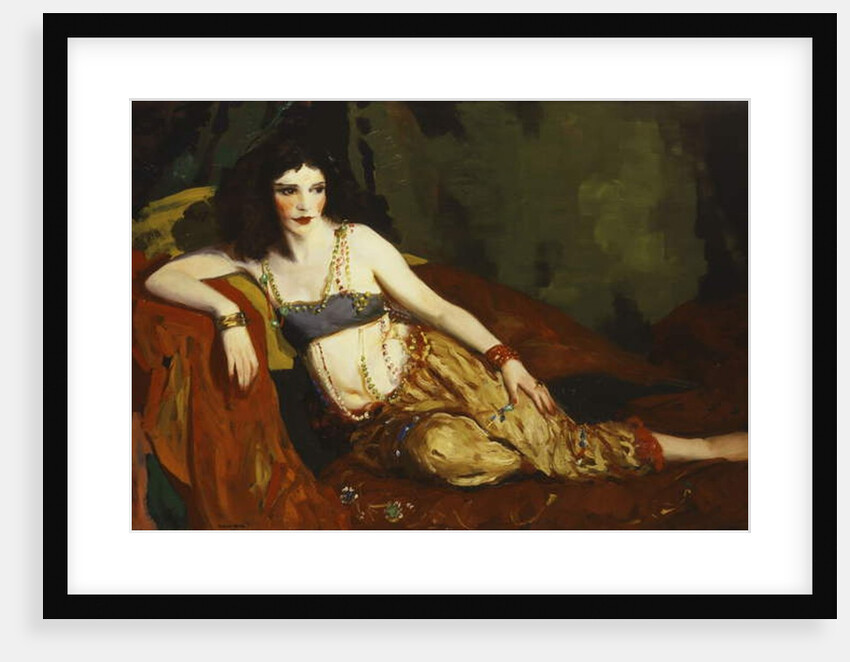 Dancer of Delhi, 1916 by Robert Cozad Henri