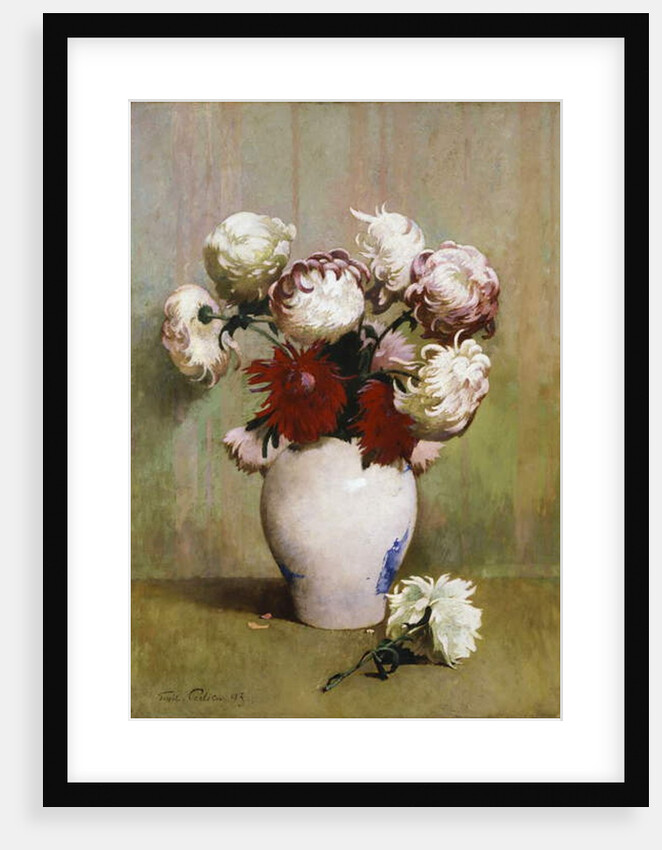 Chrysanthemums, 1893 by Emil Carlsen