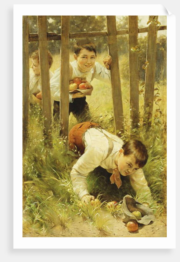 Stealing Apples by Karl Witkowski