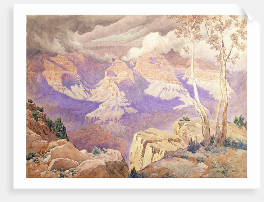 Grand Canyon, 1927 by Gunnar Widforss