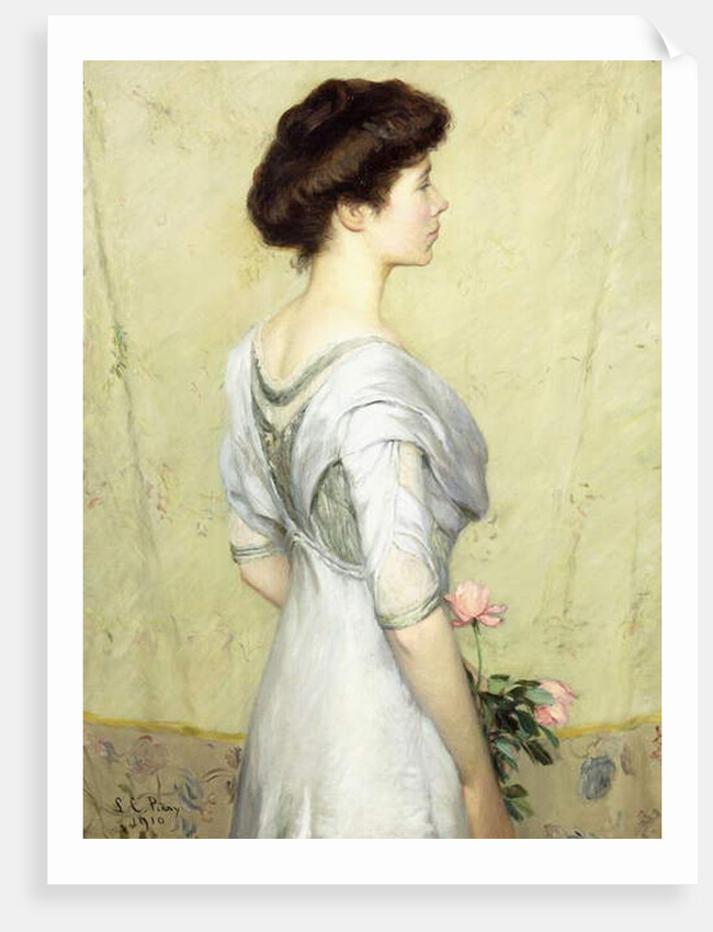The Pink Rose, 1910 by Lilla Cabot Perry