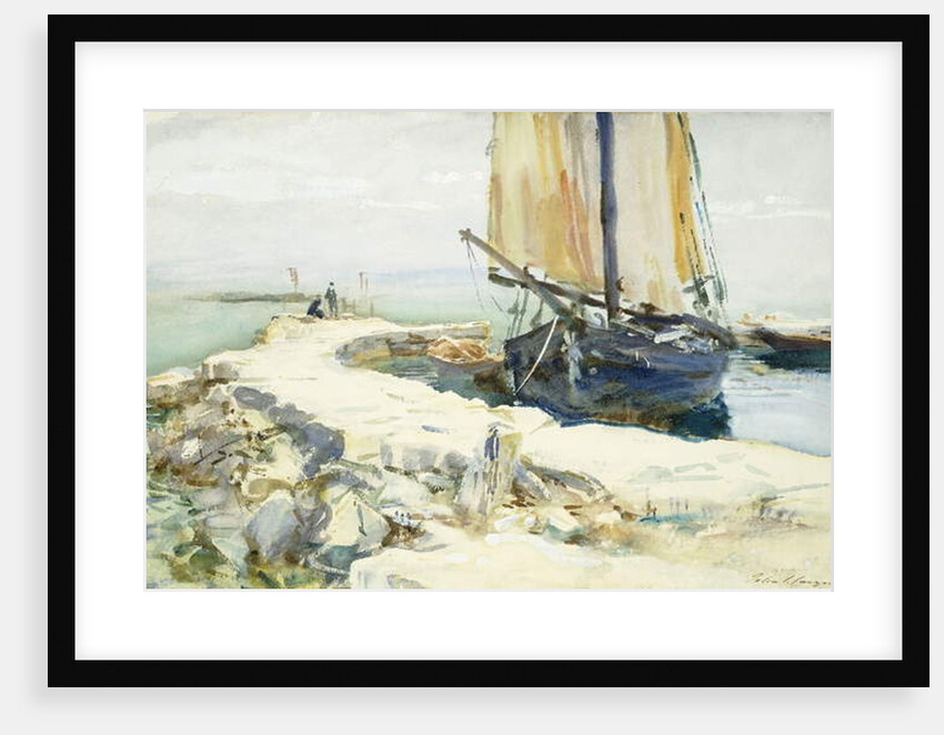 Above Lake Garda, 1913 by John Singer Sargent