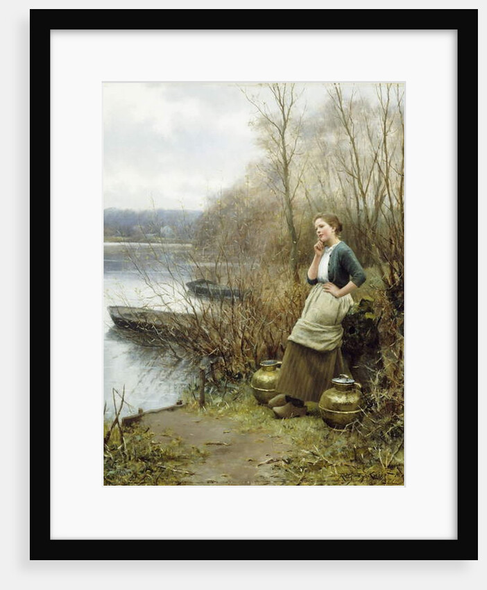 A Lovely Thought by Daniel Ridgway Knight